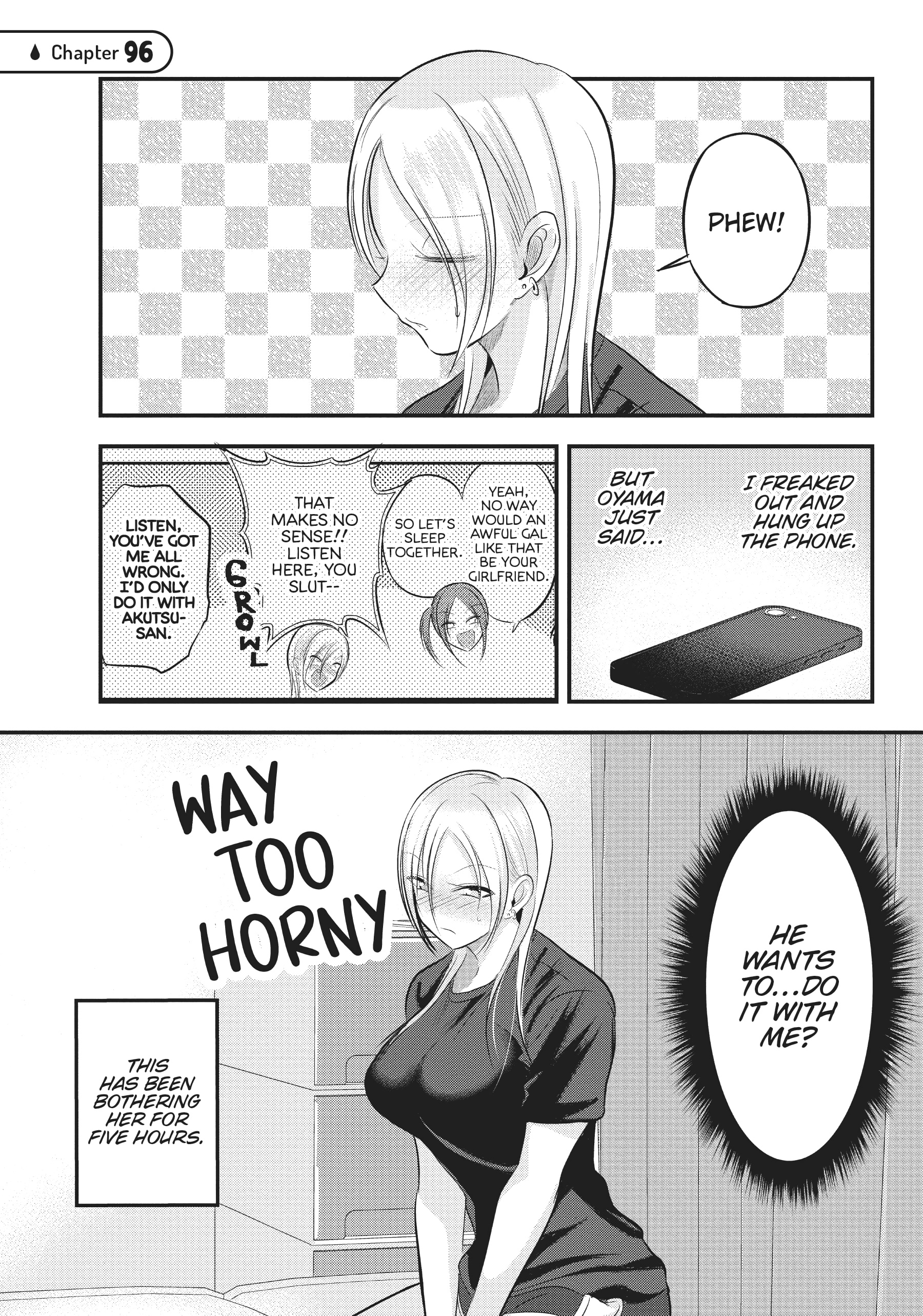 Please go home! Akutsu-san, Chapter 96 image 1